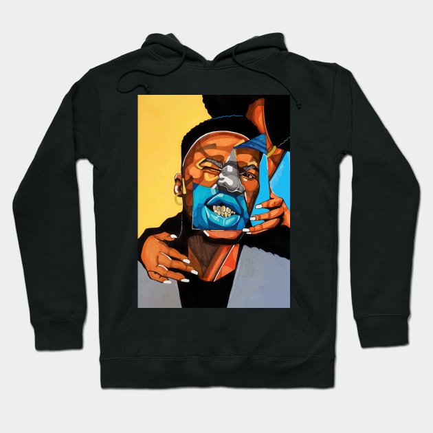 Gold Teeth Hoodie by DomoINK